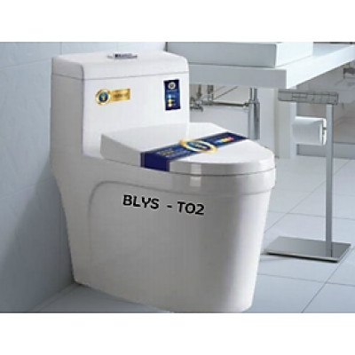 Bồn cầu nguyên khối Tundo Yoshi nano kháng khuẩn CTT02 700 x 390 x 655mm