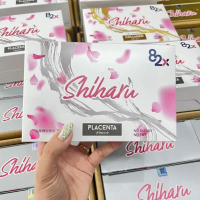 82X Combo 2 chai Nước uống Placenta Shiharu làm đẹp da đến từ Nhật Bản 50ml/lọ.