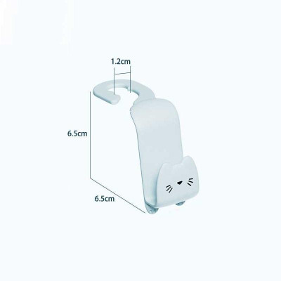 1 Móc Treo Đồ Gắn Ghế Sau Ôtô, Treo Đồ Gọn Gàng, Nhiều Màu Lựa Chọn, Tiện Dụng Trong Xe Hơi, Giá Rẻ, Tiết Kiệm Không Gian. TakyHome 9733