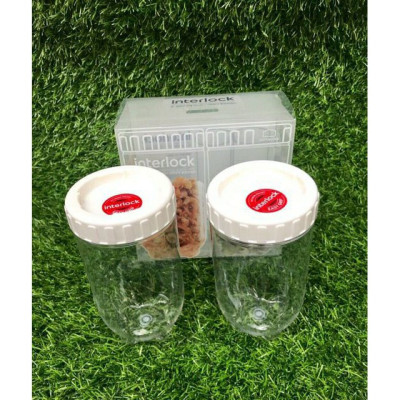 Bộ 2 Hộp đựng thực phẩm Lock&Lock Interlock INL203S2 (500ml) - Hàng chính hãng