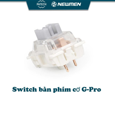 Switch bàn phím cơ G-Pro (Newmen Custom ) - 3 chân, Axis - Hàng chính hãng (50Pcs)