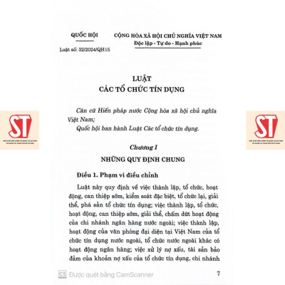 Sách - Luật Các Tổ Chức Tín Dụng - NXB Chính Trị Quốc Gia