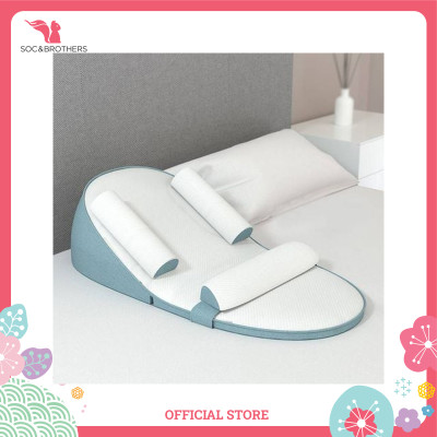 Gối chống trào ngược gấp gọn Aibedo (Blue)