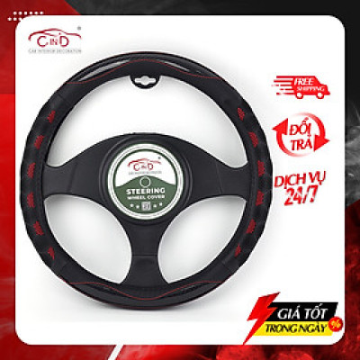 Bọc Vô Lăng CIND 8370 Phù Hợp Nhiều Dòng Xe Da Mềm Chắc Tay Khi Lái Xe - Nhập Khẩu Chính Hãng