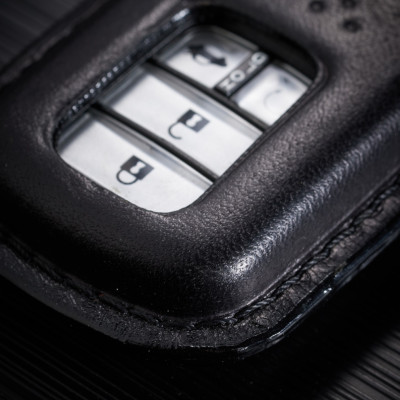 Bao da ép phom handmade chìa khóa xe ô tô Honda CRV HRV CIVIC CITY 2,3,4,5,6 nút bấm da bò giá tận xưởng (có bán sỉ ) - hàng chính hãng