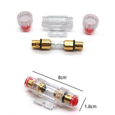 Cầu chì âm thanh chuyên dụng cho xe hơi chất liệu hợp kim cao cấp (vỏ chịu nhiệt độ ca 60A DC 12V Chuyên Dụng Cho Xe Hơi