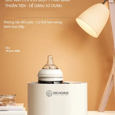 [CHÍNH HÃNG] Máy lắc sữa giữ ấm hâm sữa đa năng DrHomie G63