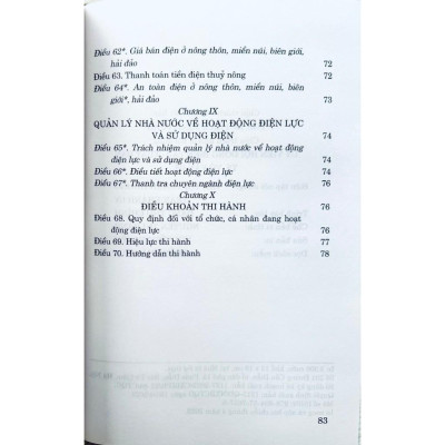 Sách - Luật Điện Lực (Hiện Hành) (Sửa Đổi, Bổ Sung Năm 2012, 2018, 2022) - NXB Chính Trị Quốc Gia