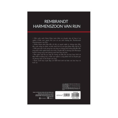 Sách Rembrandt: Cuộc Đời Và Tác Phẩm Qua 500 Hình Ảnh - Alphabooks - BẢN QUYỀN