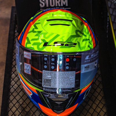 Mũ Bảo Hiểm Fullface Hai Kính LS2 FF800 Storm New