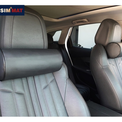 Gối tựa đầu ô tô chất liệu da Nappa nhãn hiệu Macsim mã HR53newnp