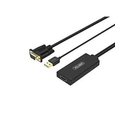 Cáp To VGA K+ USB Audi To HDMI L
Unitek (Y-8711) - HÀNG CHÍNH HÃNG