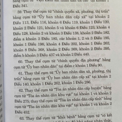 Luật Sửa Đổi, Bổ Sung Một Số Điều Của Bộ Luật Tố Tụng Hình Sự Năm 2025