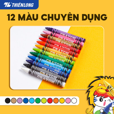 Bút sáp màu Thiên Long Colokit CR-C016 - 12 màu