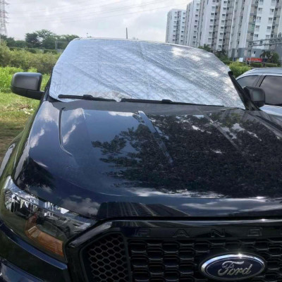  Bạt Che Nắng, Chống Nóng Kính Lái Ô Tô – Thiết Kế 3 Lớp Tráng Bạc Cao Cấp Cho Xe 4 Chỗ , 7 Chỗ , Kèm Túi Đựng Xịn Sò 