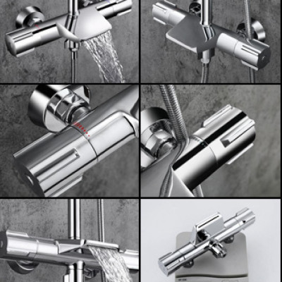 BỘ SEN TẮM ĐỒNG THAU NÓNG LẠNH EUROVINTO CAO CẤP MÃ V2-FX