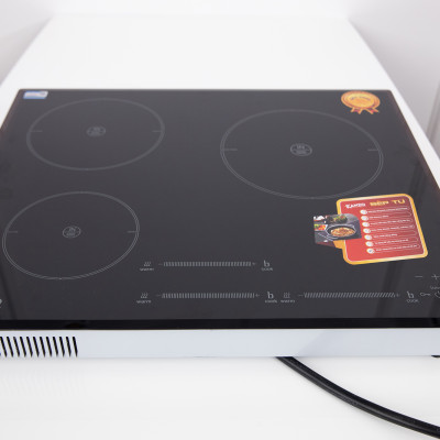 Bếp từ ba KANZO KZ-HQ999I [Invester tiết kiêm 35% điện năng] - Mặt kính Kanger cao cấp, Bảo hành 2 năm - Hàng chính hãng