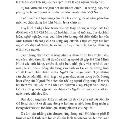 Lòng Nhân Ái Của Bác Hồ