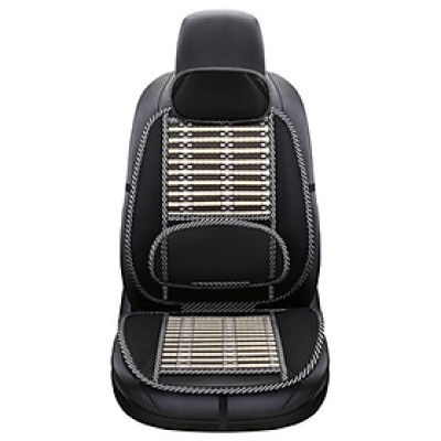 Đệm Lót Ghế Nan Tre Cao Cấp Cho Xe Ô Tô, Ghế Văn Phòng | Đệm Lót Ghế Được Làm Từ Nan Tre Cao Cấp Giúp Giảm Đau Lưng, Lưu Thông Máu