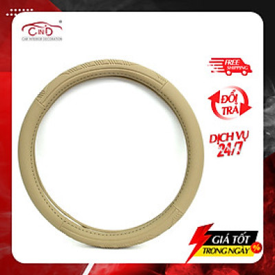 Bọc Vô Lăng CIND 5007 Size M Màu Kem