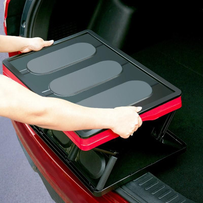 ️GỌN GÀNG️ Hộp Đựng Đồ Tiện Dụng Có Thể Gập Gọn Chịu Sức Nặng Đến 56Kg Để Đồ Cốp Sau Ô Tô