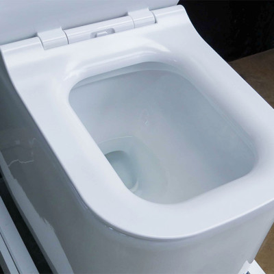 Bồn cầu 1 khối cao cấp tiêu chuẩn xuất Châu Âu, men Nano tuyết bóng sáng, nắp đóng siêu êm, 2 chế độ xả Eurolife EL-LUX 0313 (Trắng). Mẫu độc quyên của Eurolife tại thị trường Việt Nam.