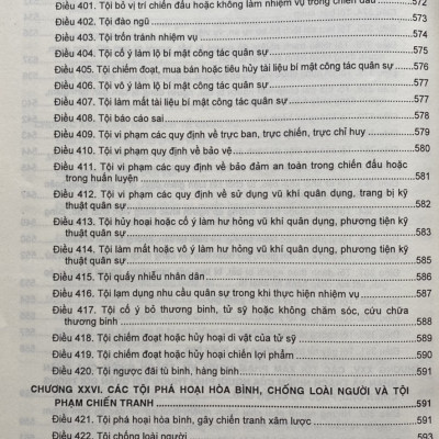 Phương Pháp Định Tội Danh Với 538 Tội Phạm Trong Bộ Luật Hình Sự Năm 2015 Sửa Đổi Đổ Sung Năm 2017