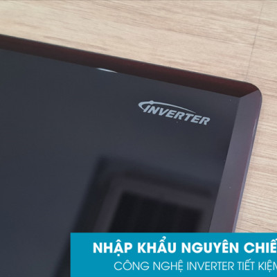 Bếp điện 2 vùng nấu Ecalite EL-MK271R - Kính Ceramic bền - Có Inverter tiết kiệm điện - Hàng chính hãng