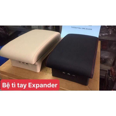 Hộp tỳ tay Xpander tích hợp cổng USB Mầu Kem và Đen