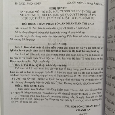 So Sánh – Đối Chiếu Bộ Luật Tố Tụng Hình Sự Năm 2015 (Sửa Đổi, Bổ Sung Năm 2021) Và Các Biểu Mẫu Trong Bộ Luật Tố Tụng Hình Sự 