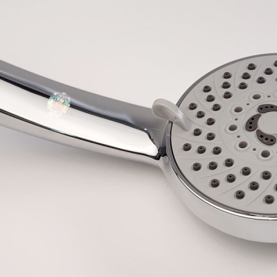 Bộ tay dây sen cao cấp 5 chế độ chảy chất liệu nhựa ABS mạ Chrome Eurolife EL-123SH