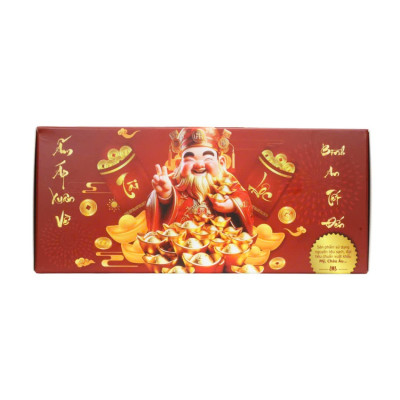 Hộp nến THẦN TÀI - Nến thơm Eden Candle FTRAMART EDC0795 (2 hũ 85gr), thích hợp làm quà tặng, dùng trong thờ cúng