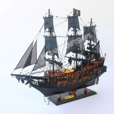 Mô hình thuyền Black Pearl (Ngọc Trai Đen) (dài 63cm)