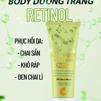 Chăm Sóc Da - C SKIN.02 - COMBO4 - BODY LOTION RETINOL - Dưỡng Trắng Cấp Ẩm Chuyên Sâu