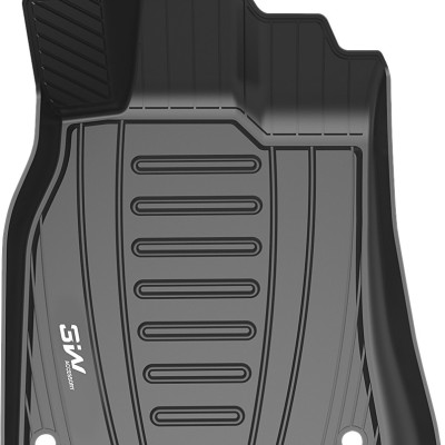 Thảm lót sàn xe ô tô Audi A5/ S5 2008-2017 Nhãn hiệu Macsim chất liệu nhựa TPE cao cấp màu đen