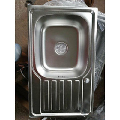 Chậu chén 1 hộc 1 cánh (75x45x23 cm)