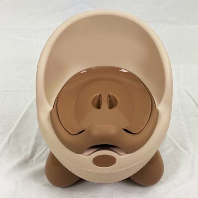 Bô Ngồi Vệ Sinh Hình Gấu Hokori Cho Trẻ Em Có Nắp Đậy