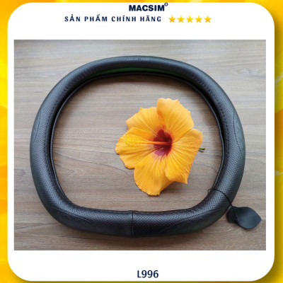 Bọc vô lăng cao cấp Macsim mã DDcut L996 chất liệu da thật - Khâu tay 100%