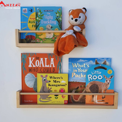 Kệ gỗ treo tường trang trí, kệ gỗ treo tường chữ u trang trí phòng khách, phòng ngủ