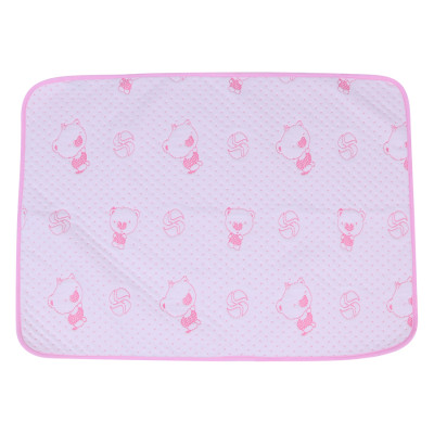 Combo 2 Tấm Lót Chống Thấm VIETMAT Màu Hồng (Size 50 x 70 cm)