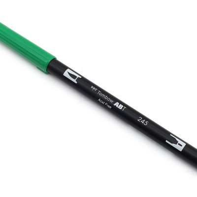 Bút lông cọ hai đầu Tombow ABT Dual Brush Pen - Brush/ Bullet - Saddle Brown (977)