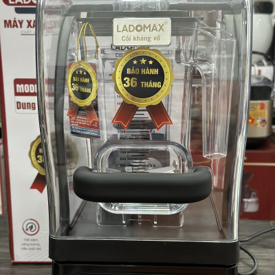 Máy xay sinh tố CÔNG NGHIỆP-CHỐNG ỒN Ladomax 2680W, moto đồng, 2 chế độ an toàn, có hẹn giờ-Hàng chính hãng