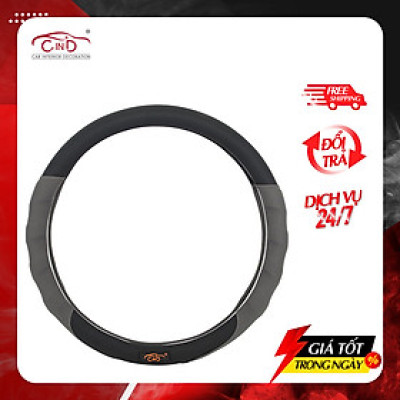 Bọc Vô Lăng CIND S048 Size M Màu Đen Xám