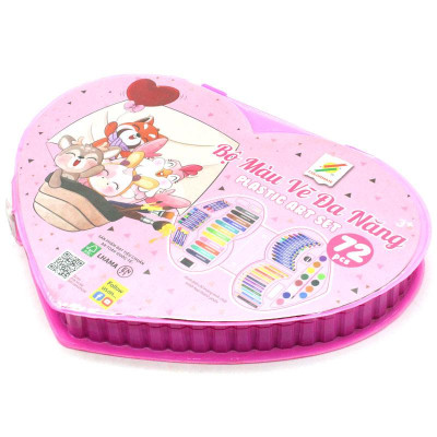 Hộp Màu Vẽ Đa Năng - Colormate CM-72PLS (72 Chi Tiết)