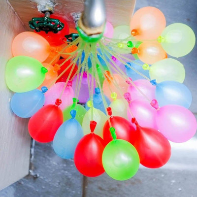 Bịch 111 Bong Bóng Nước Happy Baby Balloons Cho Trẻ Em Vui Chơi, Tiệc Tùng, Party, Sự Kiện