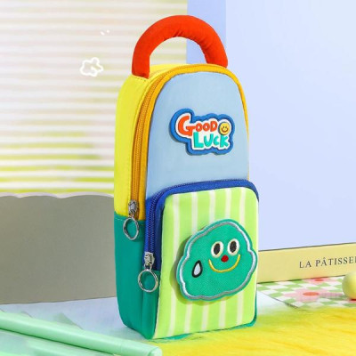 Bóp Viết Vải Tay Xách Siêu Mềm - Shunde 9160 - Màu Xanh Lá