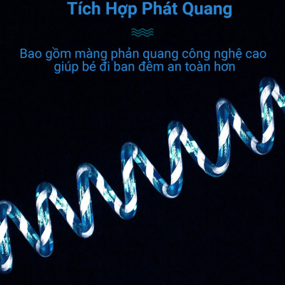 Dây Đai Đeo Tay Chống Lạc KUNBE Dài 2.5M Khóa Nam Châm Cảm Ứng An Toàn Cho Bé