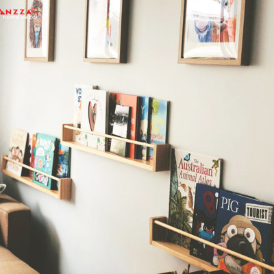 Kệ gỗ treo tường trang trí, kệ gỗ treo tường chữ u trang trí phòng khách, phòng ngủ