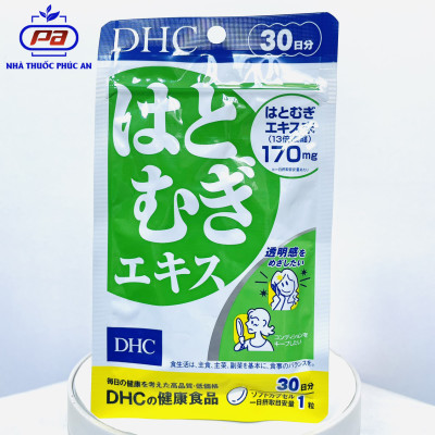 Viên uống trắng da DHC Nhật Bản Adlay Extract 30 ngày - 30 viên