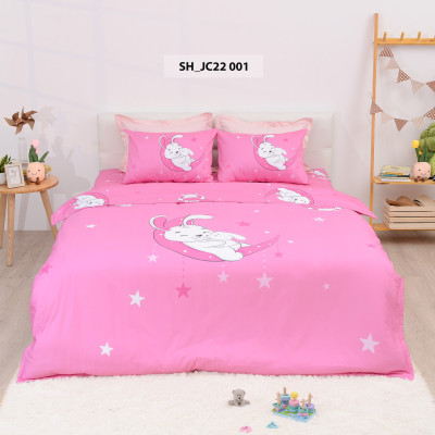 Bộ chăn ga gối trẻ em Sông Hồng chất cotton